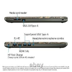 HP Camo Special Edition 15.6 Laptop AMD RYZEN 3.50GHz 8GB 256GB SSD HDMI WebCam