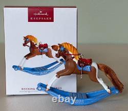 Hallmark ROCKING HORSE MEMORIES 2020-2023 + Special Edition Ornaments NMIB