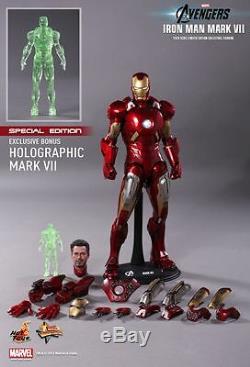 Hot Toys MMS 185 Iron Man 2 Mark VII vii 7 Tony Stark (Special Version) NEW