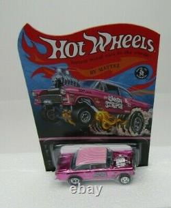 Hot Wheels 2014 RLC'55 Chevy Bel Air Gasser Candy Striper #78/4000