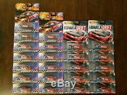 Hot Wheels 2020 Premium Boulevard Nissan Silvia s15 Red withVariations (Lot of 23)