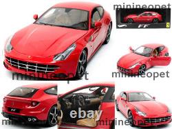 Hot Wheels Elite W1105 Ferrari Ff V12 Four 4 Seater 1/18 Diecast Red