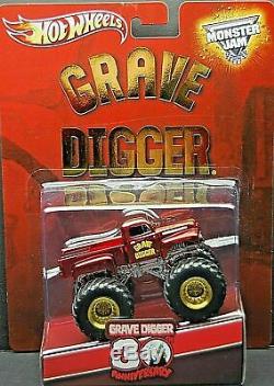 Hot Wheels Monster Jam RLC Exclusive Grave Digger 30th Anniversary