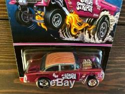 Hot Wheels RLC Exclusive Candy Striper'55 Chevy Bel Air Gasser #03299/04000