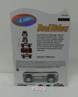 Hot Wheels RLC Series 13 Real Riders'83 Chevy Silverado 4X4 #2070/4000