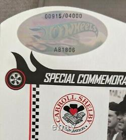 Hot Wheels RLC Shelby Cobra 427 S/C Special Commemorative Edition