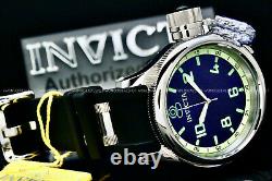 Invicta Men 52MM Russian Diver Quinotaur SPECIAL EDITION Blue Dial Strap Watch