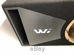 JL Audio 12W6v3 ported subwoofer box SPECIAL EDITION with black plexi port trim