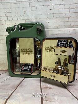 Jerry Can Mini Bar. Special Edition. UK Themed