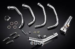 KAWASAKI Z900RS Z900SE 18-24 STAINLESS EXHAUST SYSTEM DOWNPIPES for OEM SILENCER