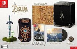 Legend of Zelda Breath of the Wild Master Edition Nintendo Switch (SEALED)