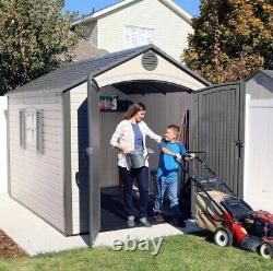 Lifetime 8ftx10ft Special Edition Heavy Duty Plastic Shed