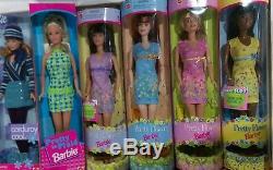 Lot Of 56 Barbie Dolls Collectibles 1990s Mattel 1995 Sparkle Beach Twist Hair