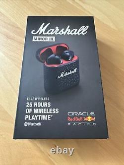 Marshall Minor III Oracle Red Bull Racing Earbuds Special Edition
