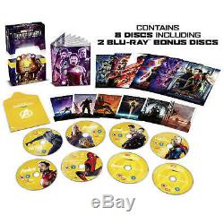 Marvel Cinematic Universe Complete Phase 1-3 Collection Blu-Ray Sets MCU NEW