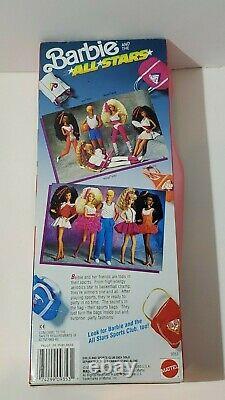 Mattel Barbie & The All-Stars Teresa Tennis Doll New In Box NIB 9353 (C) 1989