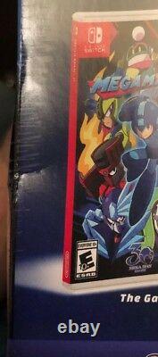 Mega Man 11 Amiibo Bundle Edition Nintendo Switch Gamestop Exclusive Sealed