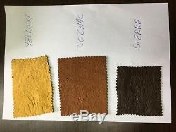 Men's Peccary Leather Gloves Special Edition Super Elegant Black Brown Cognac