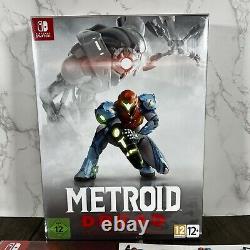 Metroid Dread Special Edition Nintendo Switch Inc Keyring, Poster & Stickers