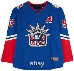 Mika Zibanejad New York Rangers Signed Special Edition 2.0 Breakaway Jersey