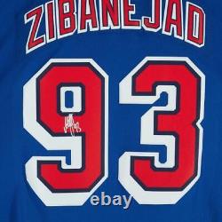Mika Zibanejad New York Rangers Signed Special Edition 2.0 Breakaway Jersey