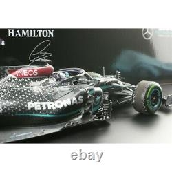Minichamps Lewis Hamilton Mercedes AMG F1 W11 Winner GP Turkey 2020 118