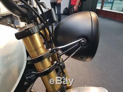Motorbike LED Headlight 7.7 Projector for Cafe Racer Retro Custom Bike