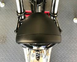 Motorcycle LED Headlight 7.7 with Armour Grill Retro Cafe Racer & Scrambler
