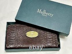 Mulberry Special Edition Matt Python Purse/wallet Boxed Tag Gift Bag Unused