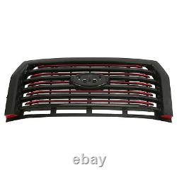 NEW 2015-2017 F-150 Ford Lariat Special Edition Red Accent Grille Grill WithO Cam