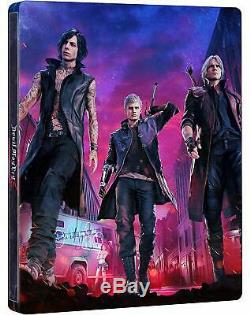 NEW Devil May Cry 5 Deluxe Steelbook Edition EU Exclusive (for PS4) SEALED RARE