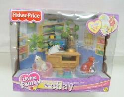 NEW Fisher Price Loving Family Dollhouse SPECIAL EDITION PET SET Sounds Lights