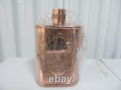 NEW Jacob Bromwell Skull Couture Copper Flask $500 SPECIAL EDITION with Velvet Bag