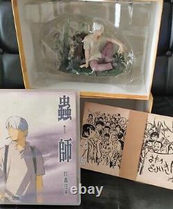 NEW Mushishi Anime DVD First Limited Special Edition & Ginko Figure Statue JAPAN