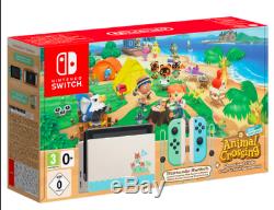 NEW Nintendo Switch Animal Crossing New Horizon Special Edition + AC Game