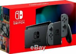 NEW Nintendo Switch with Gray JoyCon Handheld Gaming Console