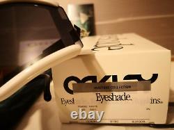NEW OAKLEY Special Heritage Edition EYESHADE White / Grey Lens, OO9259-06