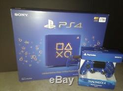 NEW PS4 Slim 1TB Limited Edition Console Days of Play with extra controller