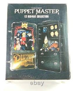 NEW Puppet Master Blu-ray 12 Disc Collection Box Set Blade Pinhead Six-Shooter