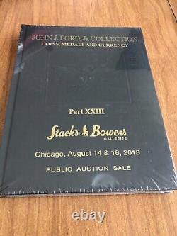 NEW! SPECIAL EDITION, HARDCOVER, RARE John J. Ford, Jr. Collection, Part XXIII