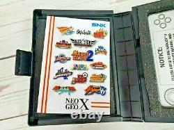 Neo Geo X -Gold Limited Edition + Handheld + Arcade Stick Mega Pak MINT