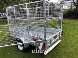New Apache Heavy Duty 8x5 Trailer Double cage Gardener special edition 750KG