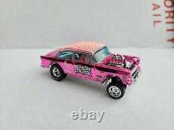 New Loose Hot Wheels RLC Exclusive 55 Chevy Bel Air Gasser Candy Striper #2060