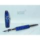 New Montblanc Muses Elizabeth Taylor Special Edition Fountain Pen M 125501 Blue