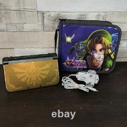 New' Nintendo 3DS XL Hyrule Special Edition Console & Charger & Carry Case- PAL