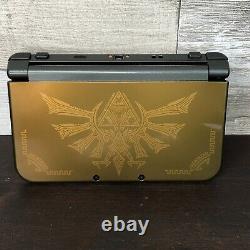 New' Nintendo 3DS XL Hyrule Special Edition Console & Charger & Carry Case- PAL