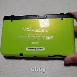 New Nintendo 3DS XL Lime Green Special Edition Console With Stylus & Charger