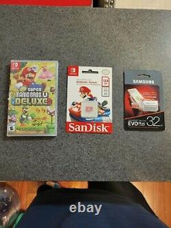 New Nintendo Switch Animal Crossing Free Super Mario Dulexe And Micro Cards