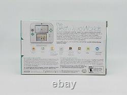 Nintendo 2DS Special Edition Sea Green White Teal NEW in box Sealed