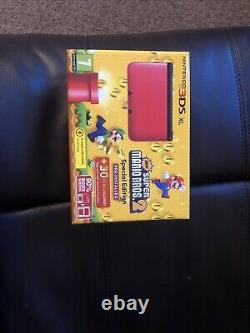 Nintendo 3DS XL New Super Mario Bros 2 Special Edition Red / Black (New)